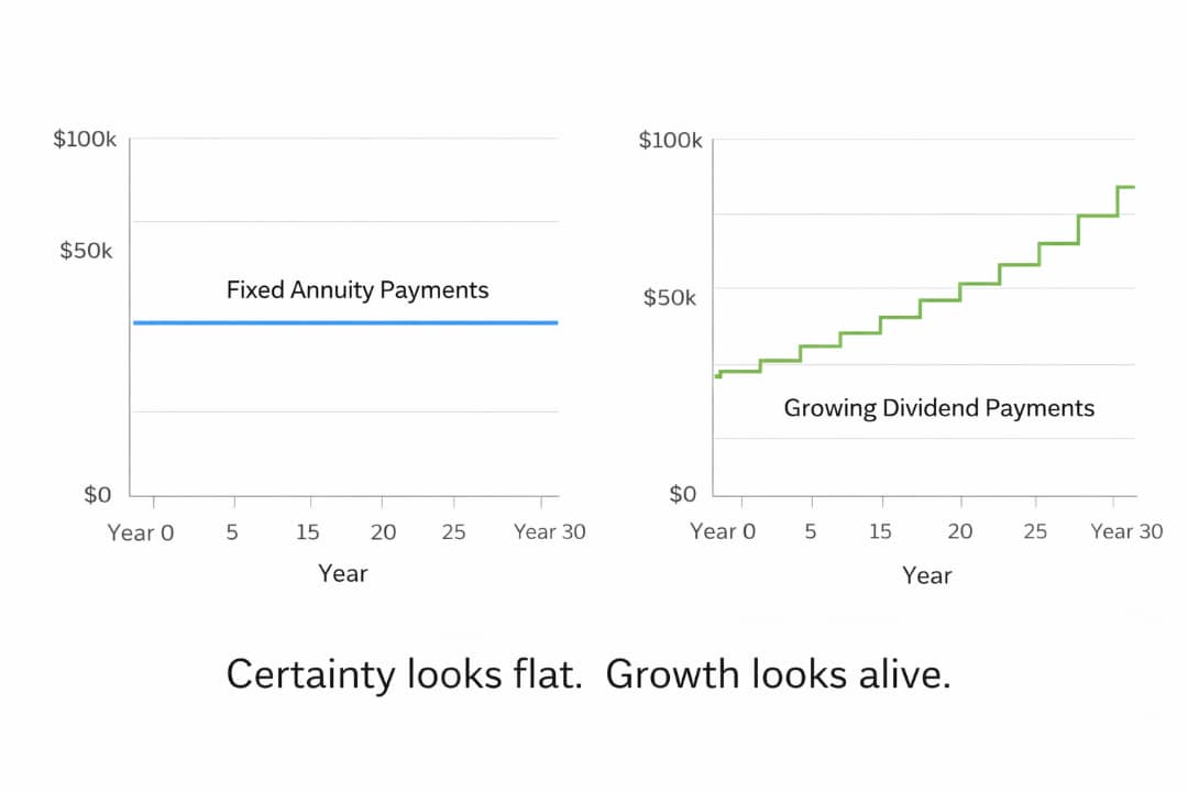 Annuity vs. Dividend Stock Portfolio 2